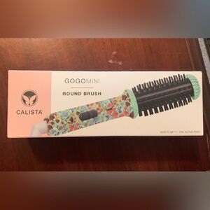 Calista GOGOMINI Round Brush with Floral Design